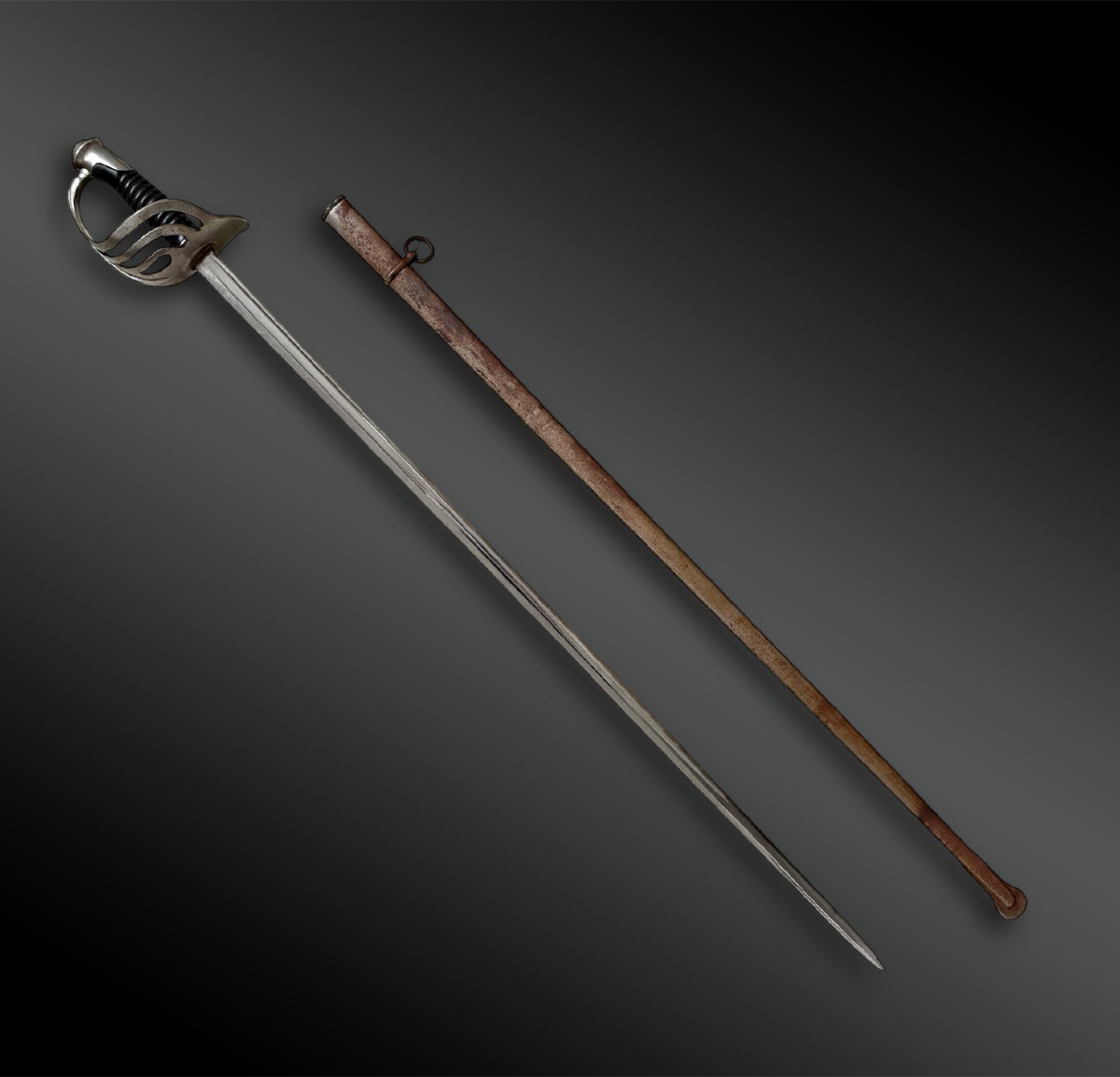 Infantry Officer’s Sabre, Known As The ‘dérué Type’, 1890 Model - France - Third Republic-photo-2