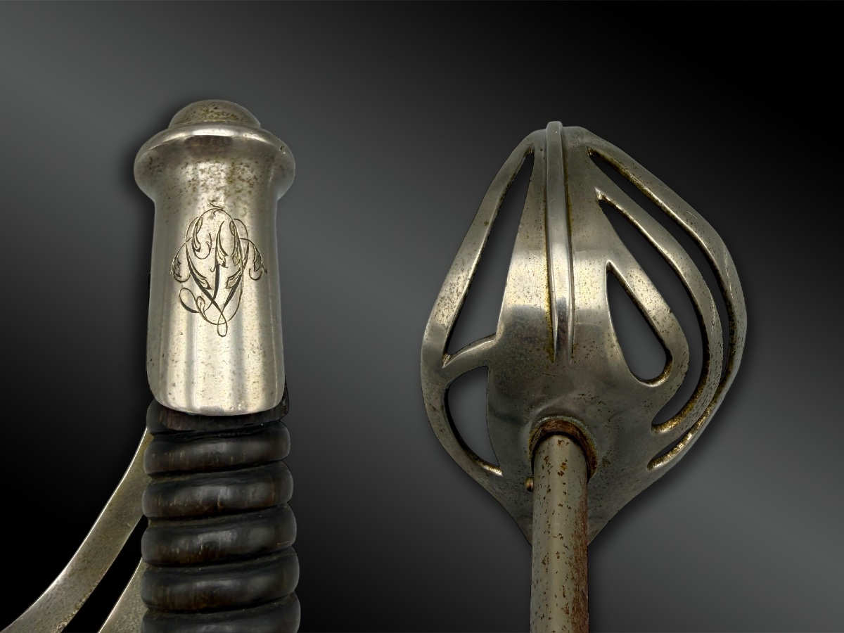 Infantry Officer’s Sabre, Known As The ‘dérué Type’, 1890 Model - France - Third Republic-photo-2