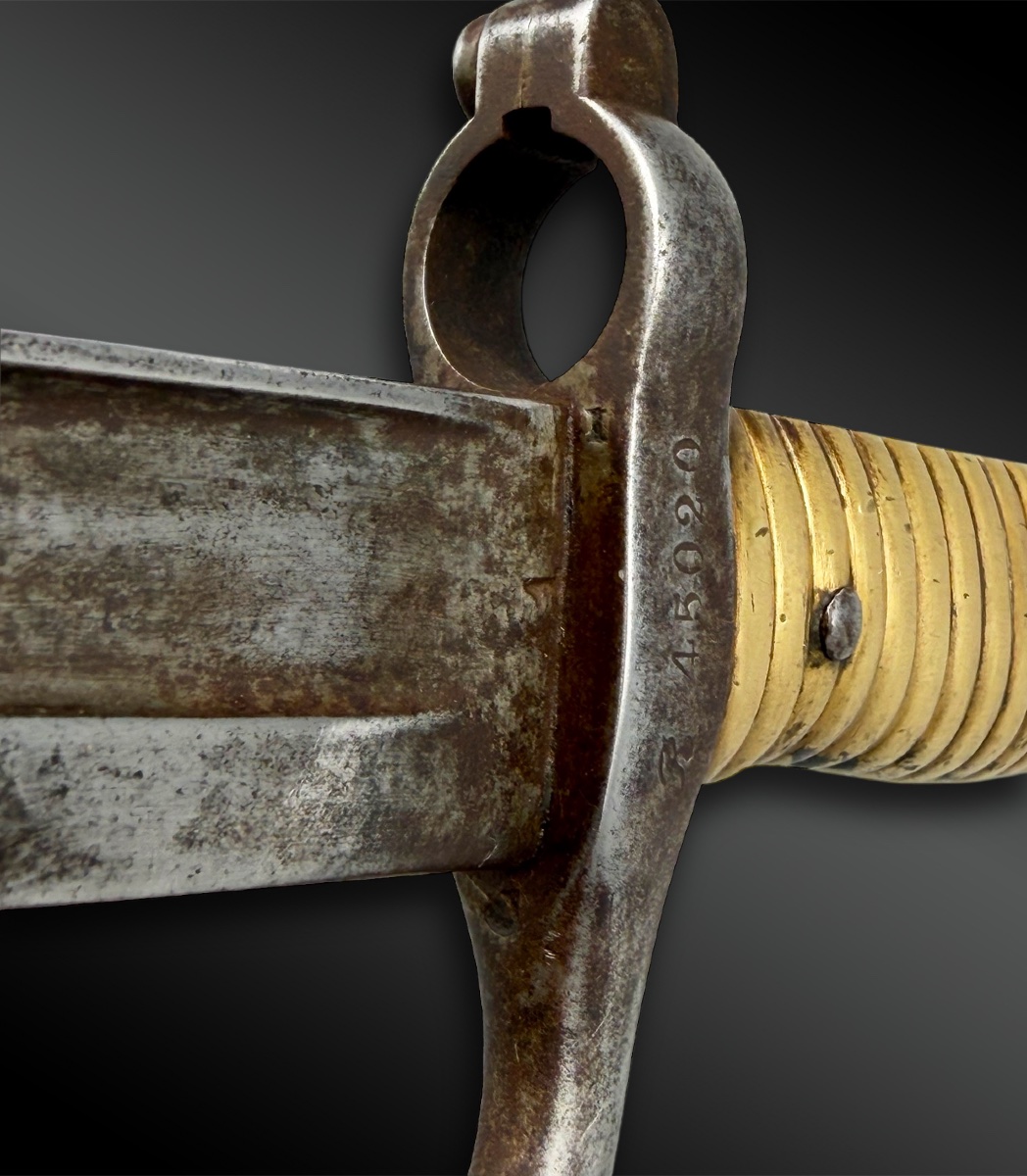 SABRE-BAÏONNETTE modèle 1866 Chassepot de Manufacture Impériale - France - XIXème siècle-photo-4