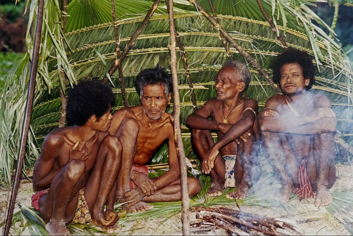 Jean-pierre Dutilleux (b. 1949) Council Of Former Agtas, 1993 Colour Photograph Signed