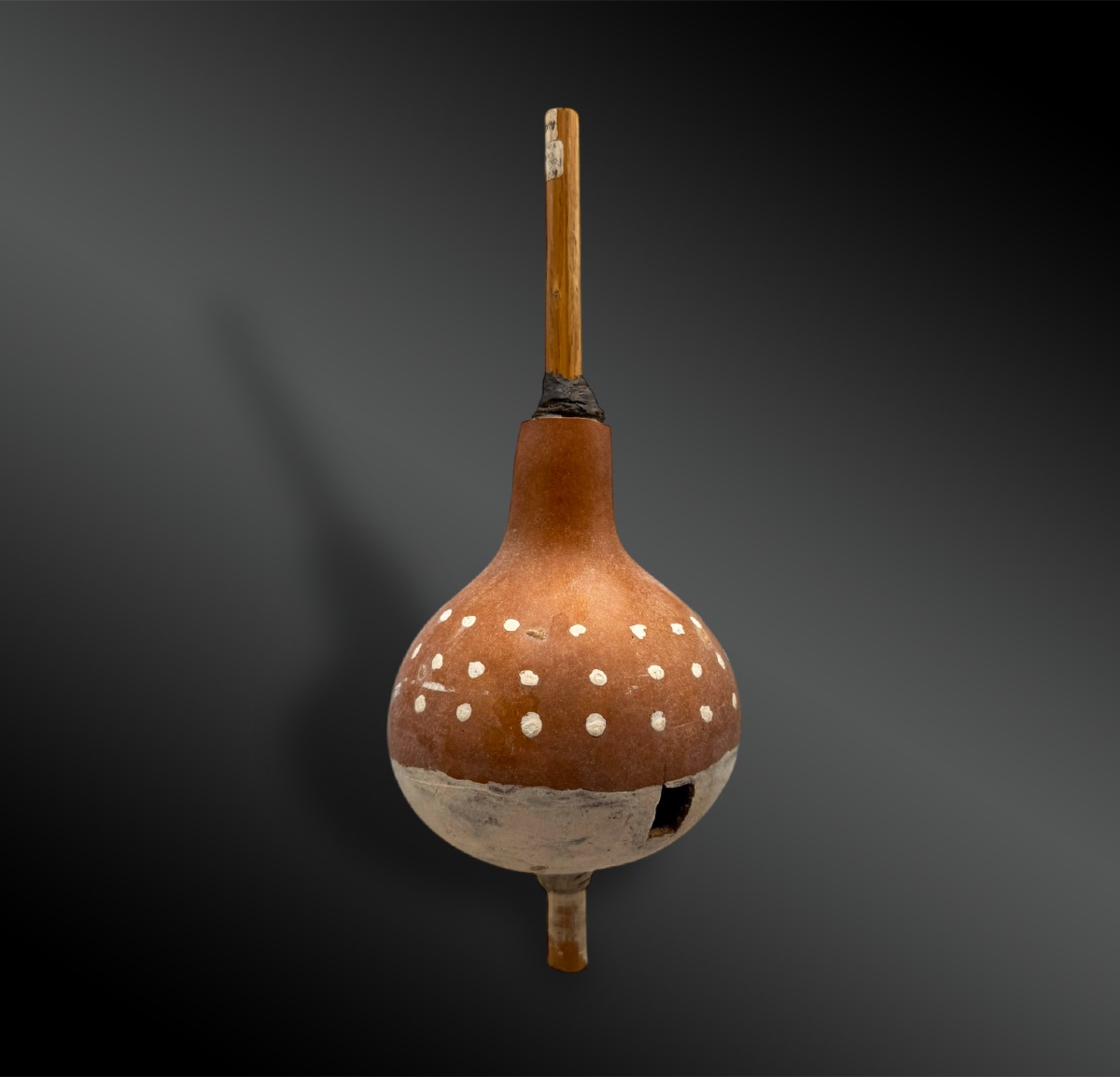 Spinning Top - Kuikuro Indians, State Of Mato Grosso, Central-western Brazil