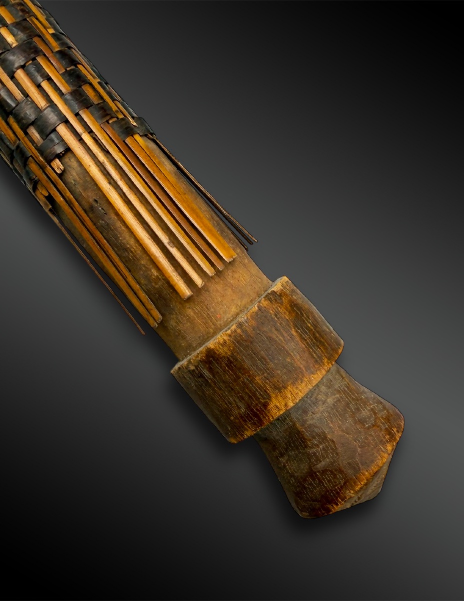 War Club - Karaja Indians, States Of Mato Grosso And Tocatins, Central-eastern Brazil-photo-3