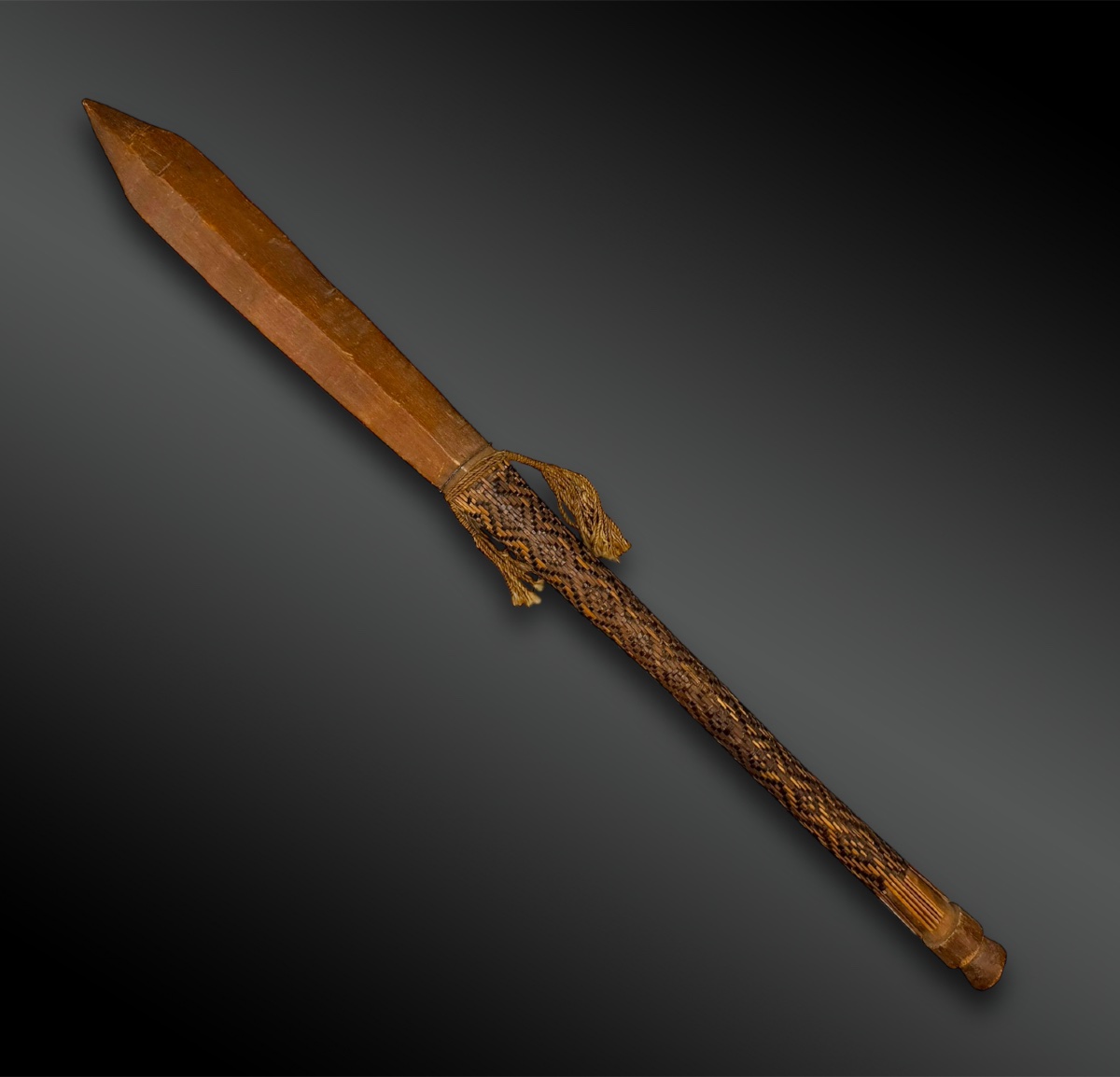 War Club - Karaja Indians, States Of Mato Grosso And Tocatins, Central-eastern Brazil