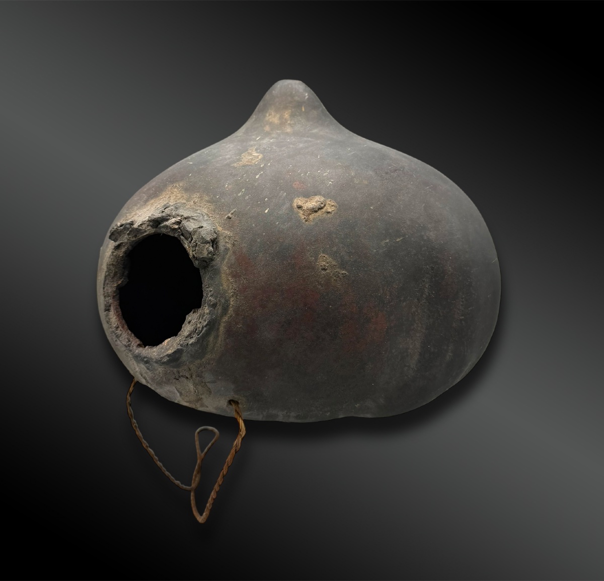 Large Water Bottle - Enawenê-nawê Indians, Mato Grosso State, Central-western Brazil-photo-3