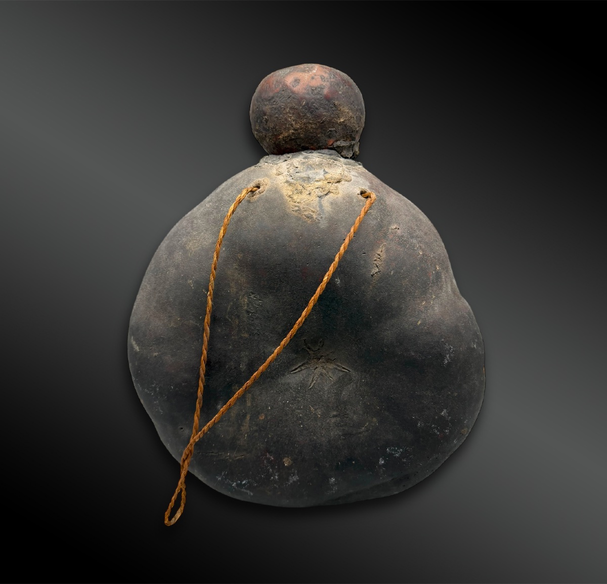 Large Water Bottle - Enawenê-nawê Indians, Mato Grosso State, Central-western Brazil-photo-2