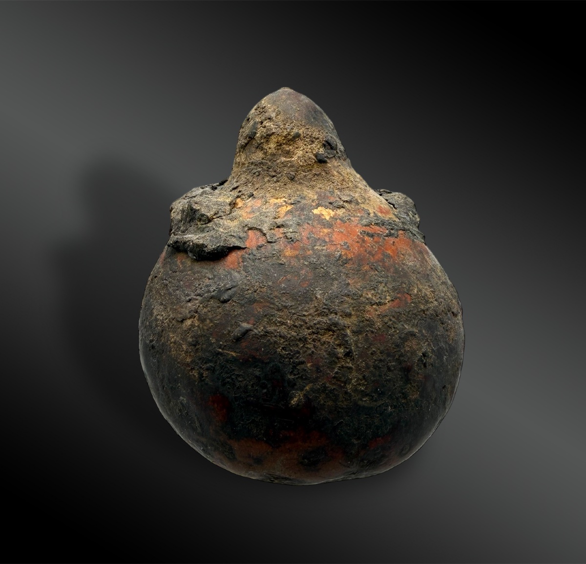 Large Water Bottle - Enawenê-nawê Indians, Mato Grosso State, Central-western Brazil-photo-2