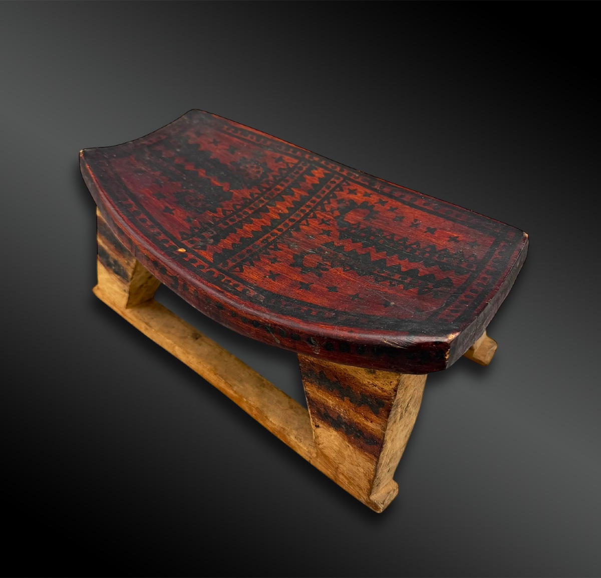Shaman’s Bench - Tukano Indians, Amazonas State, Northwest Brazil
