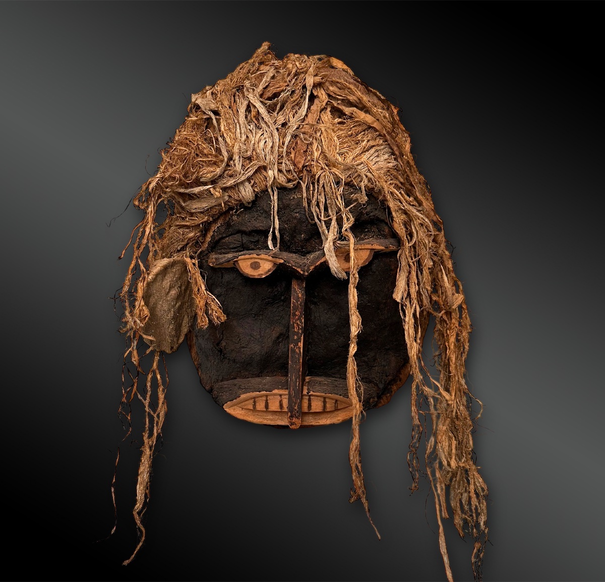 Mask Depicting The Wind Demon Oma - Oma Ticuna Indians, State Of Amazonas, Northwest Brazil-photo-2