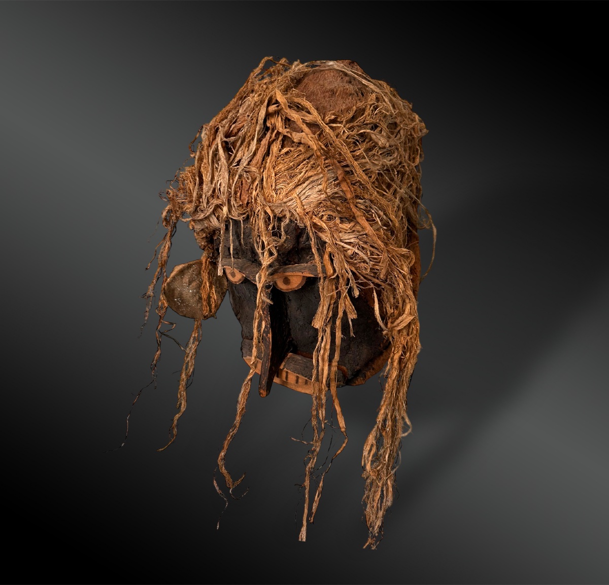 Mask Depicting The Wind Demon Oma - Oma Ticuna Indians, State Of Amazonas, Northwest Brazil-photo-4