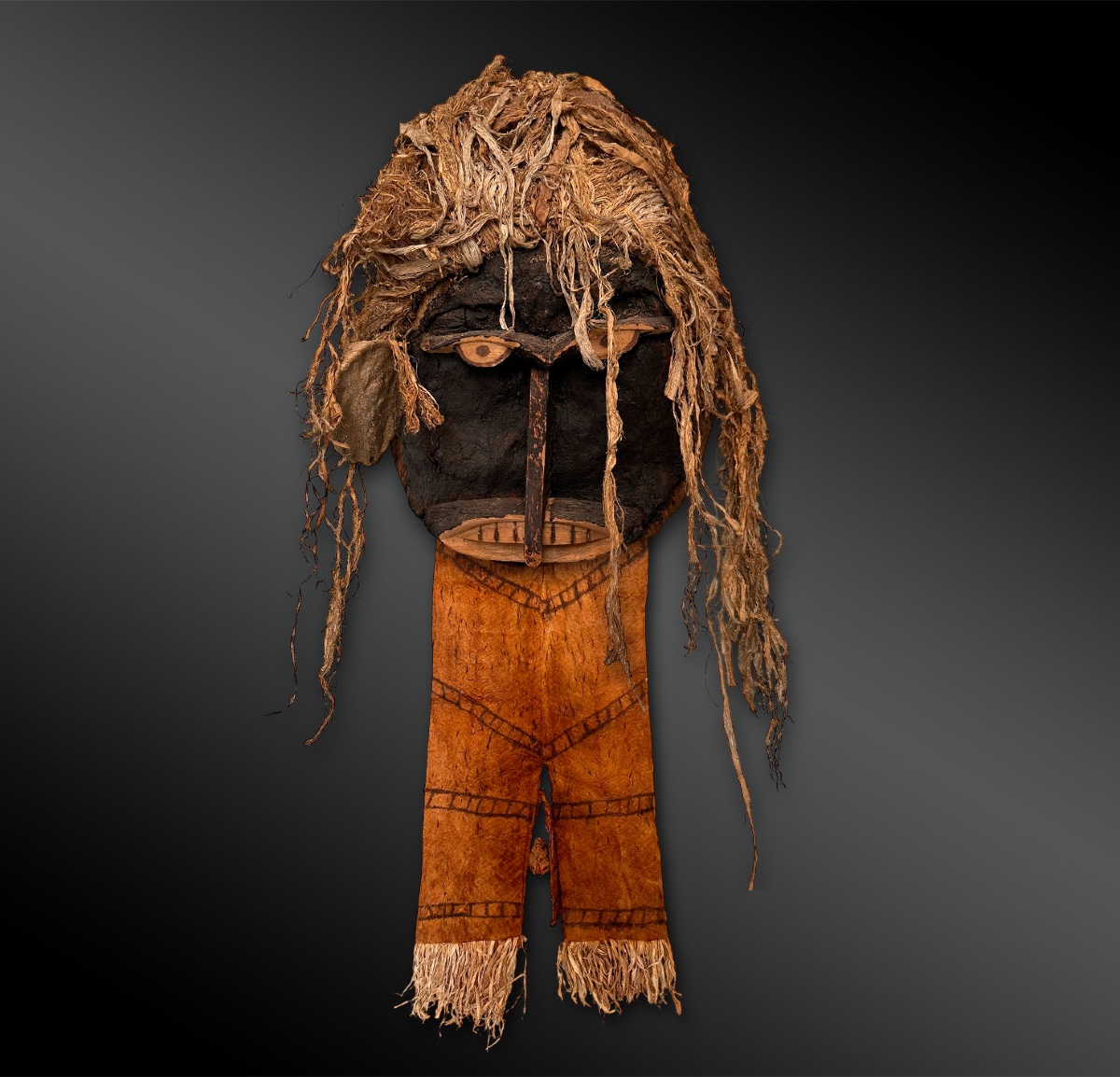 Mask Depicting The Wind Demon Oma - Oma Ticuna Indians, State Of Amazonas, Northwest Brazil