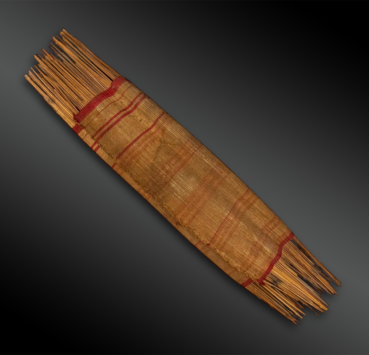 TROUSSE de CHAMANE - Indiens Mehinaku, État du Mato Grosso, Centre-Ouest du Brésil-photo-2