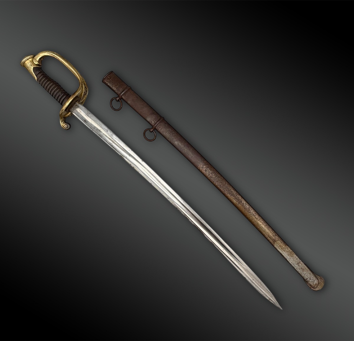 SABRE modèle 1855 - France - XIXème siècle-photo-2