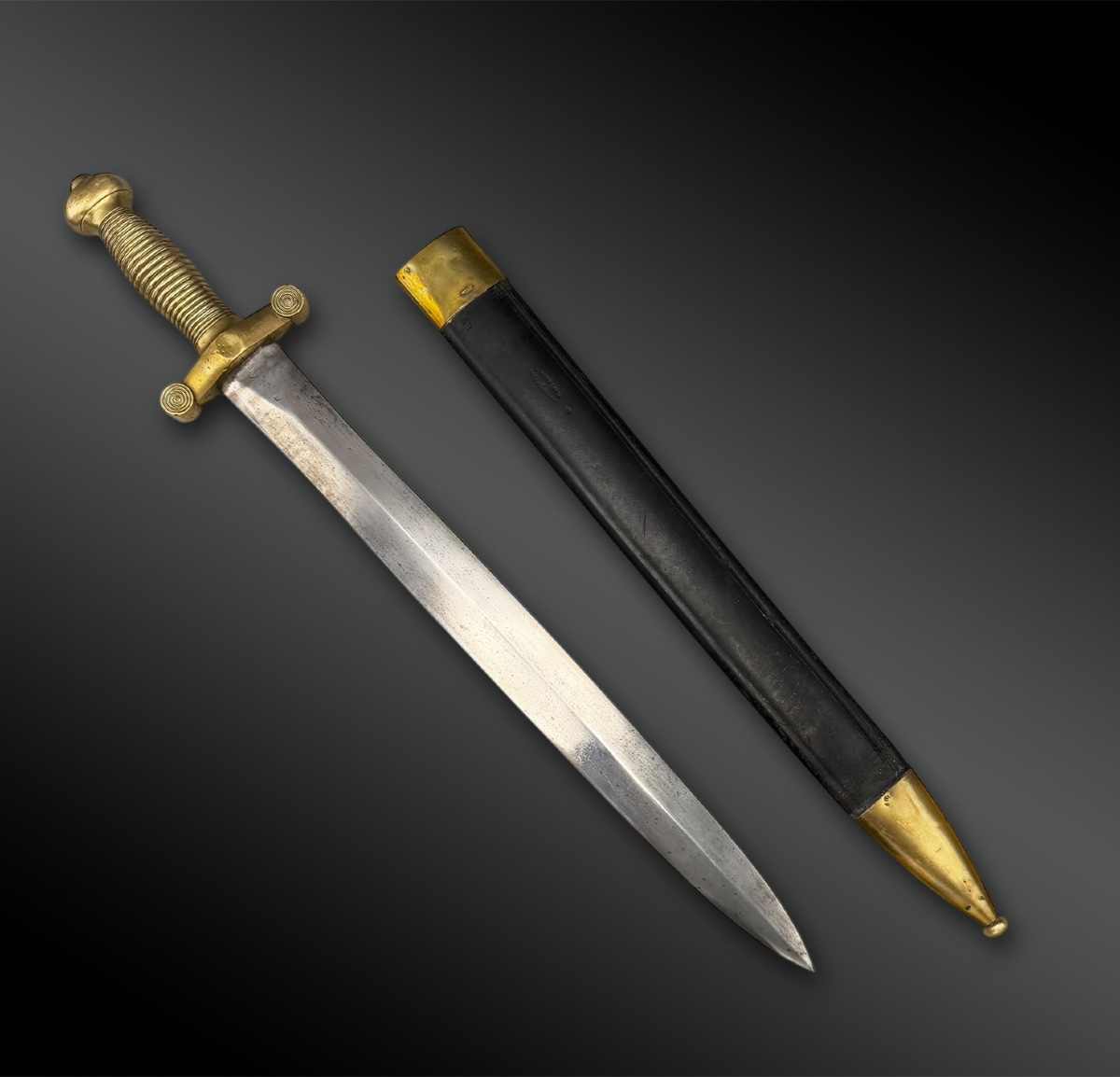 GLAIVE des troupes à pied, modèle 1831 - France - XIXème siècle-photo-2