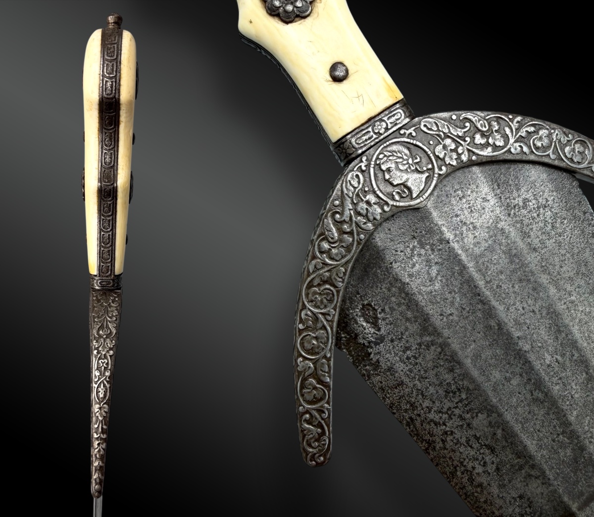 ÉPÉE COURTE DITE CINQUEDEA-photo-3