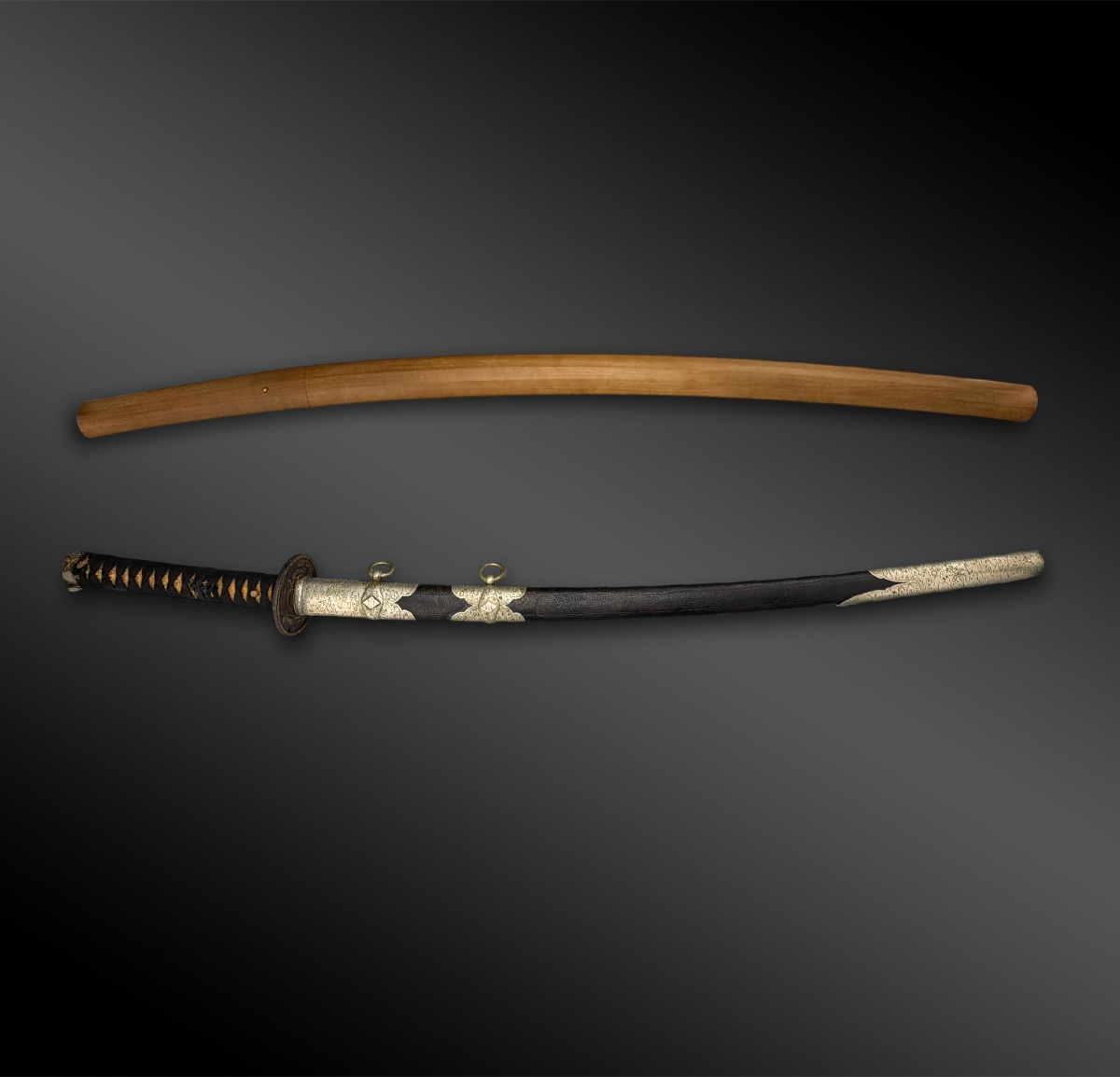 Sabre Known As A Itomaki-no-tachi In Shirasaya With Koshirae, Attributed To Tadayoshi-photo-4
