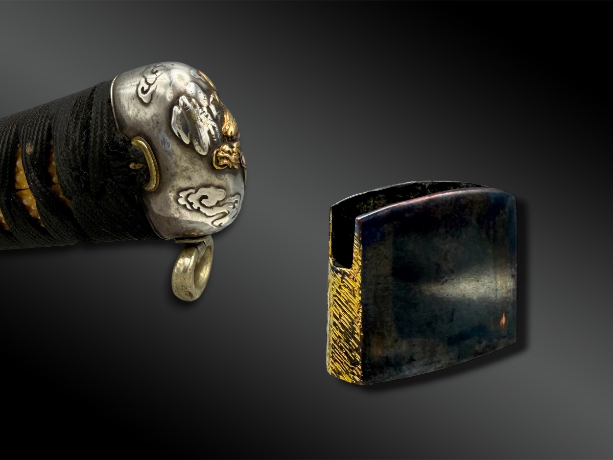 Sabre Known As A Itomaki-no-tachi In Shirasaya With Koshirae, Attributed To Tadayoshi-photo-4