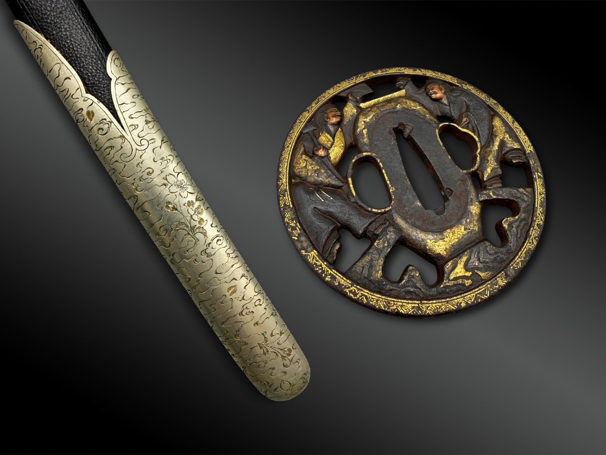 Sabre Known As A Itomaki-no-tachi In Shirasaya With Koshirae, Attributed To Tadayoshi-photo-8