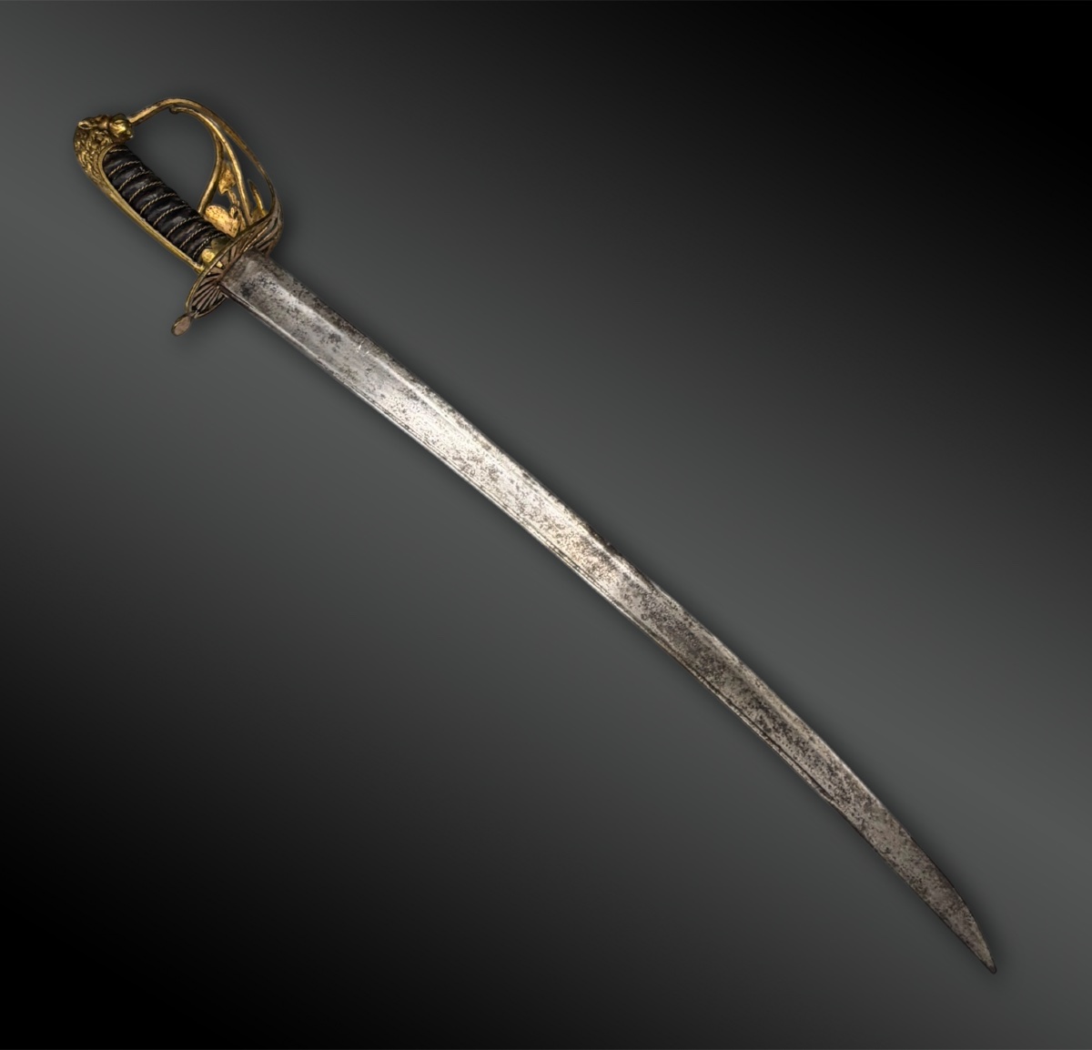 National Guard Or National Volunteer Officer's Sabre - France - Before 1792-photo-4