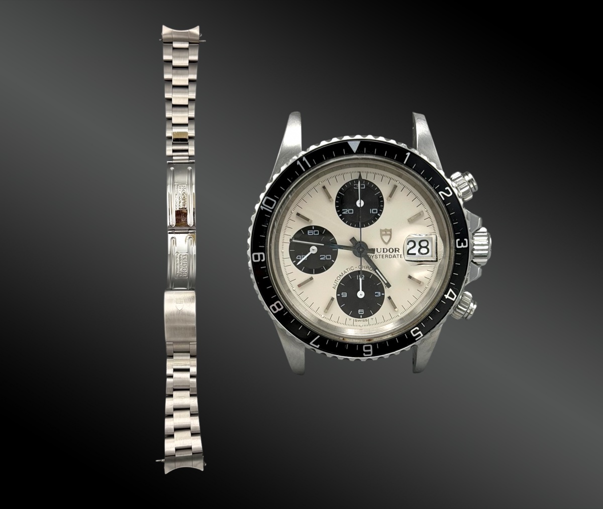 Tudor Oysterdate Chronograph 79170 “big Block” – Year 1990 -photo-2