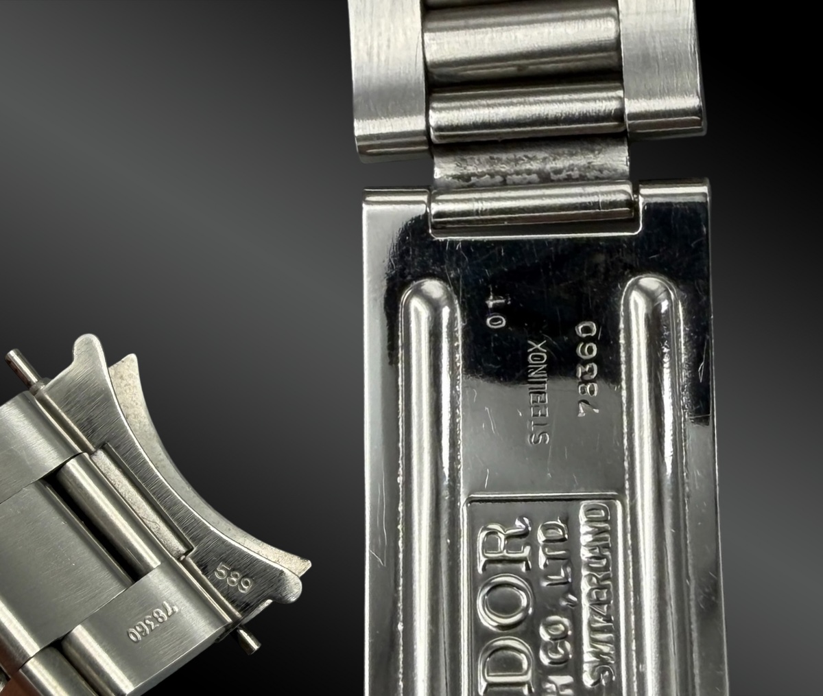 Tudor Oysterdate Chronograph 79170 “big Block” – Year 1990 -photo-2