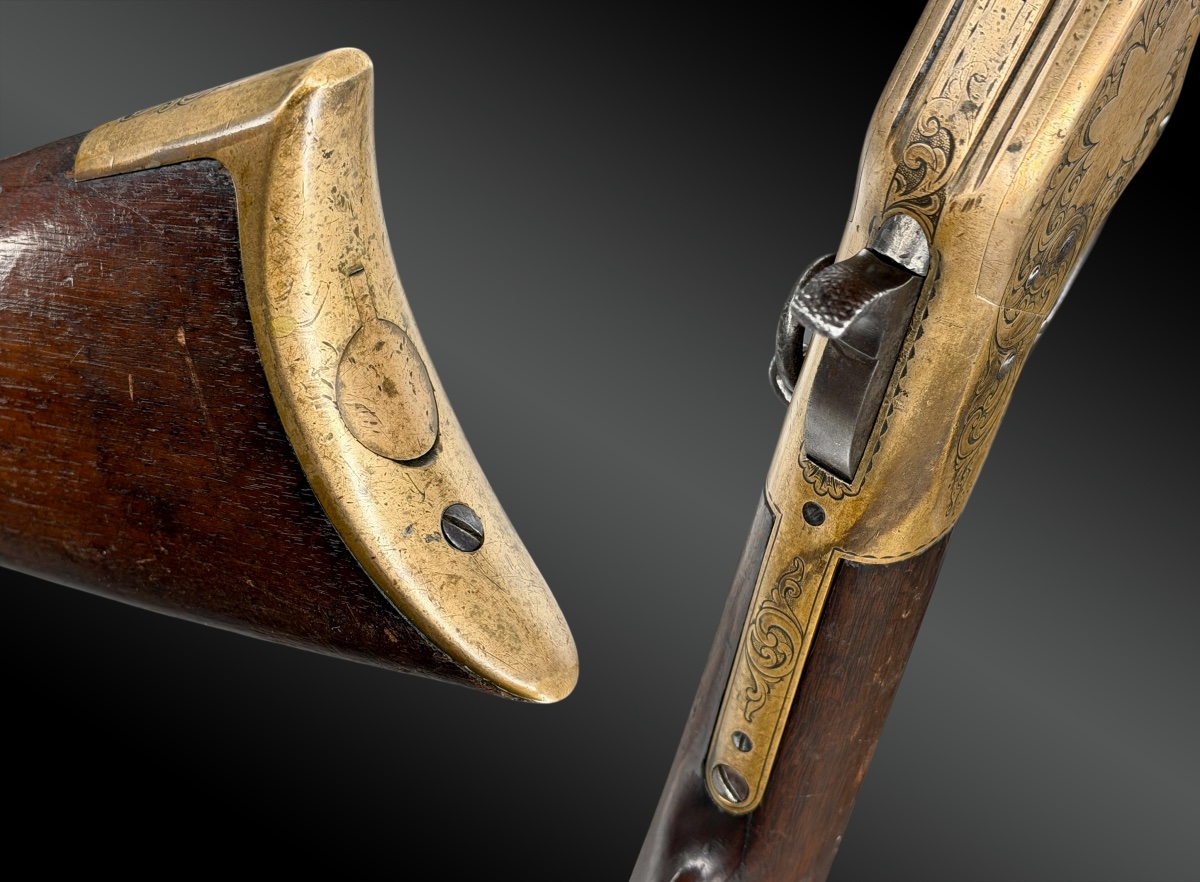 Winchester Rifle, Model 1866, Yellow Boy – Factory-engraved & Provenance-photo-3