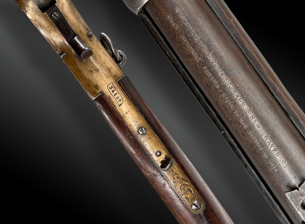 Winchester Rifle, Model 1866, Yellow Boy – Factory-engraved & Provenance-photo-4