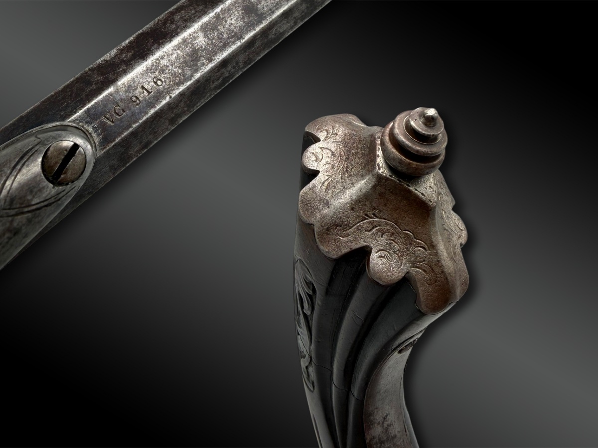 Cased Colette-system Pistol - Liège, Belgium - 19th Century-photo-1