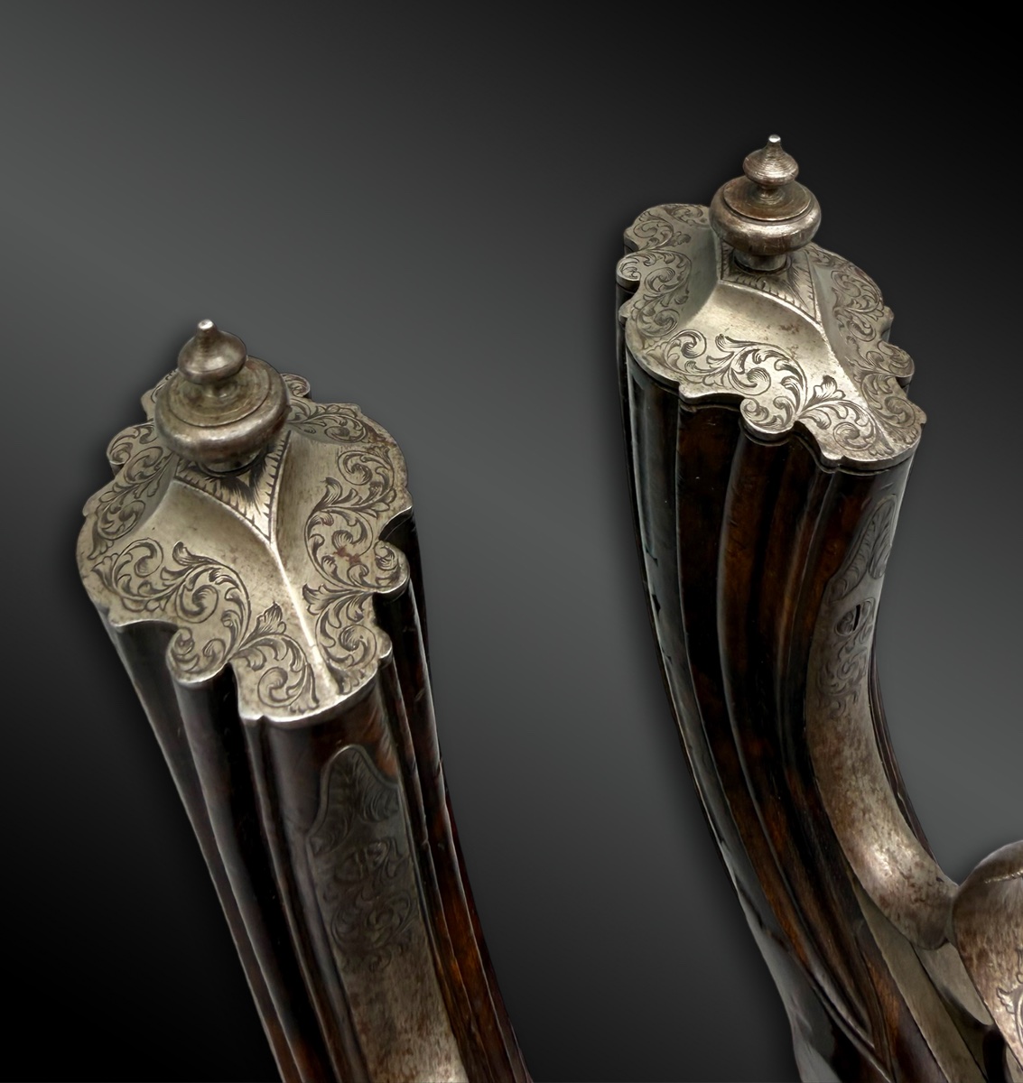 Coffret contenant une PAIRE de PISTOLETS A. GUINARD & Cie - Paris, France - XIXème siècle-photo-6