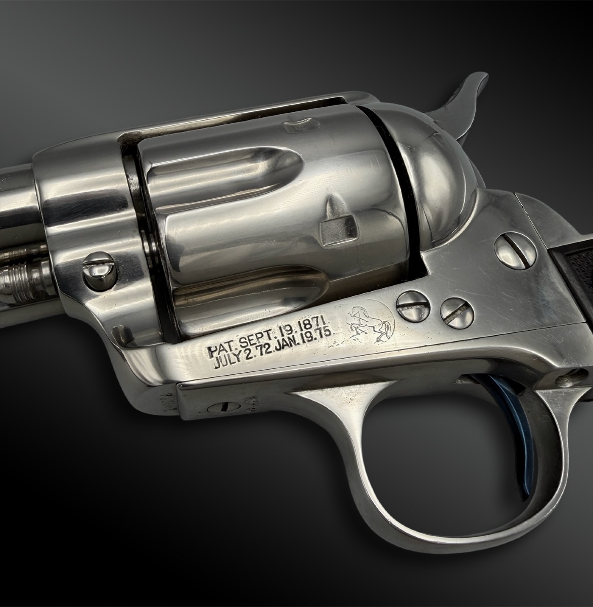 REVOLVER Colt Single Action Army, modèle 1873 "Peacemaker" - Etats-Unis - 1898-photo-3
