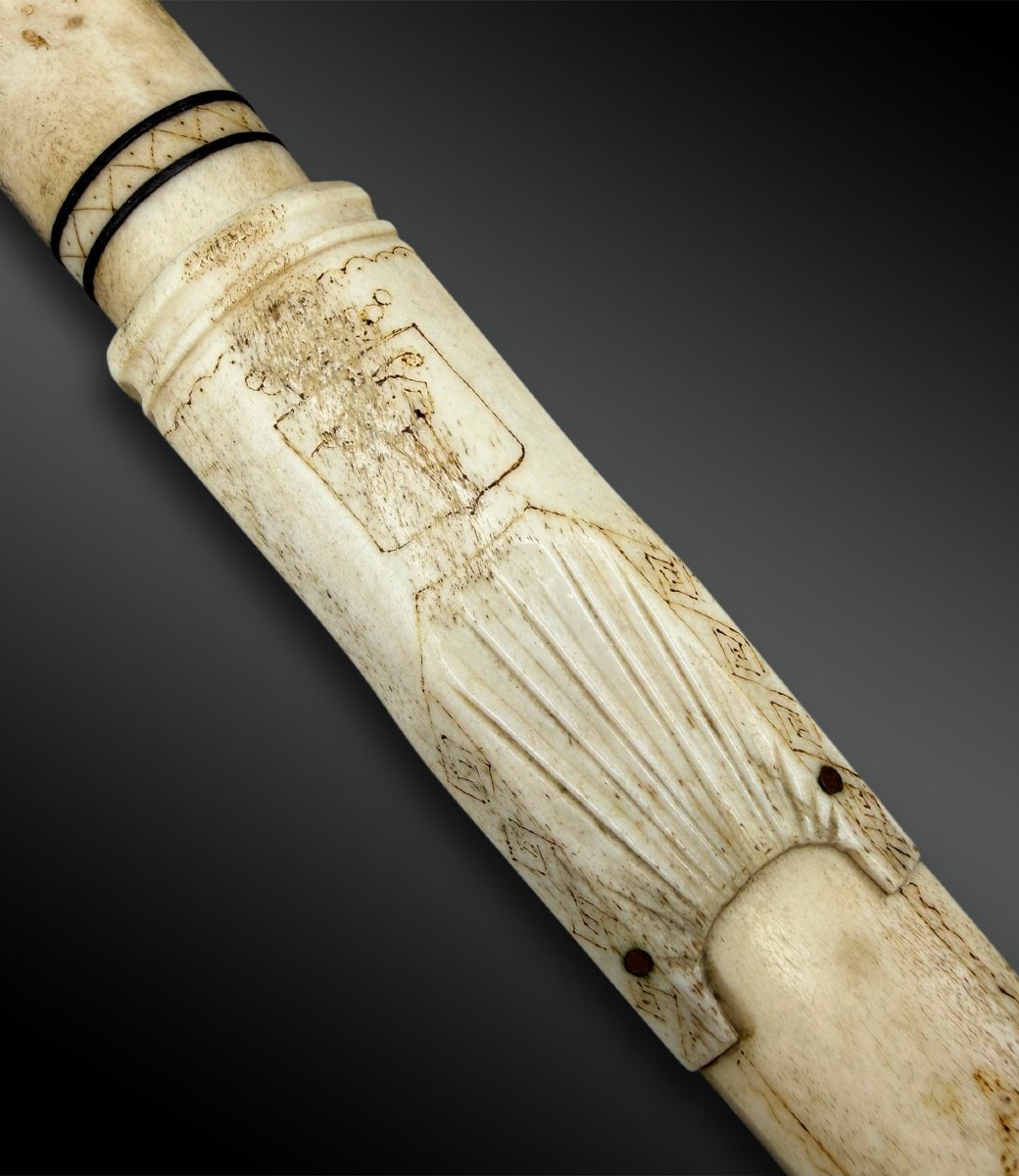 Kaarlo Merikoski (1878–1954) Knife And Its Sheath Sami Culture, Northern Finland-photo-2