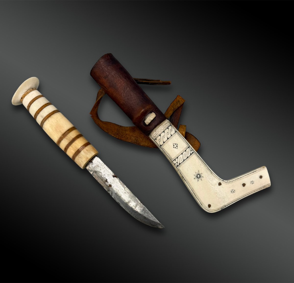 Knife And Its Sheath Sami Culture, Northern Regions Of Sweden, Norway, And Finland 