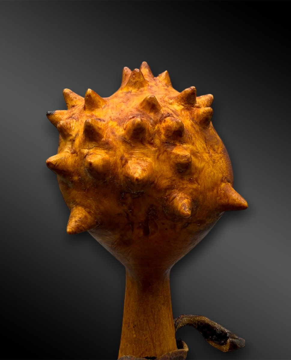 Skimming Spoon Or Skimming Pot  Sami Culture, Northern Regions Of Sweden And Norway — Late 19th Century-photo-3