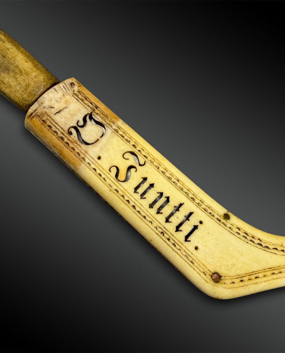 COUTEAU et son FOURREAU -Culture Sami, région nord de la Suède, de la Norvège et de la Finlande-photo-3