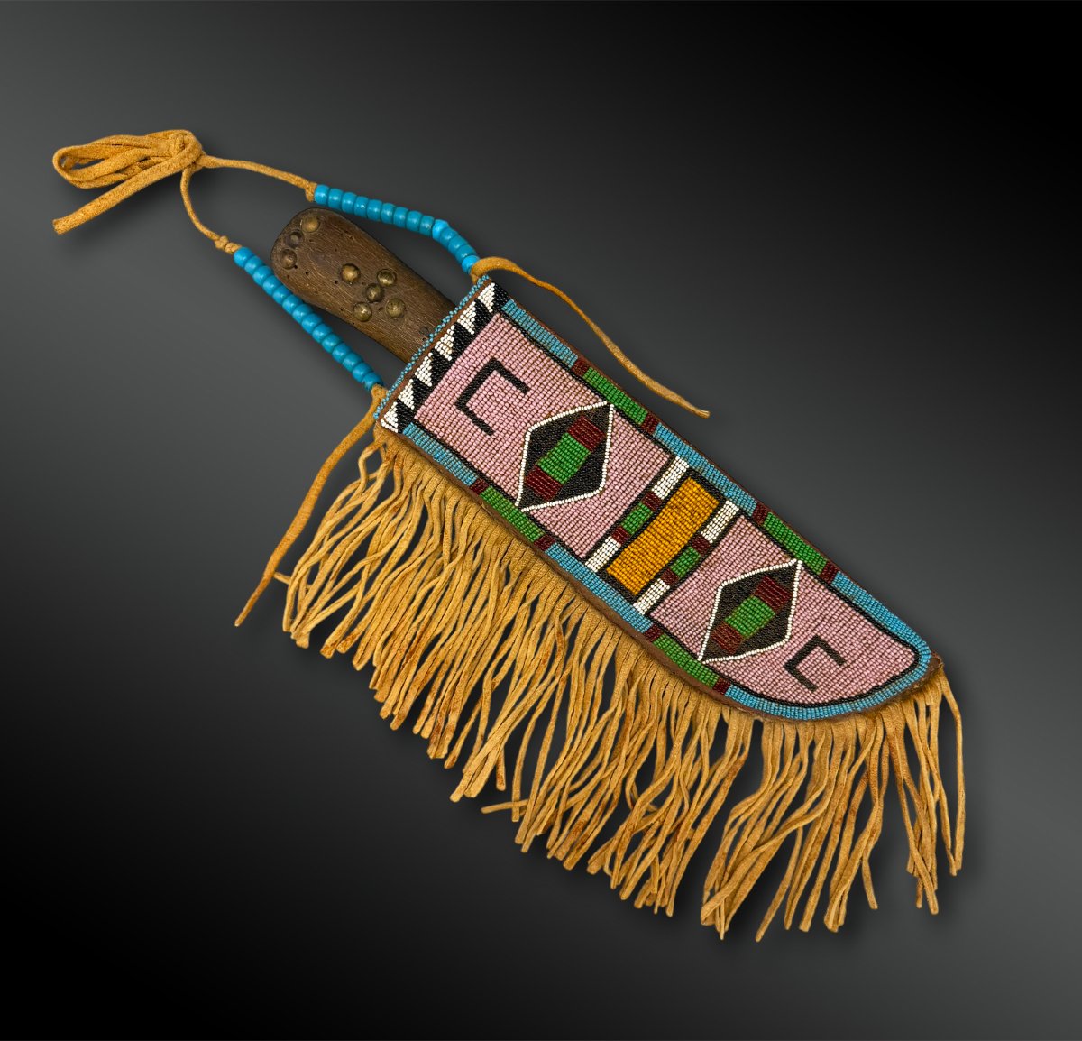 Knife - Blackfoot Indians (pieds-noirs), Great Plains, North America