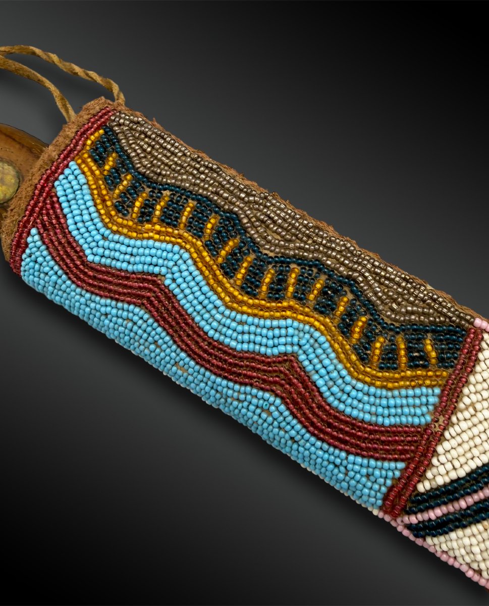 COUTEAU Indiens - Blackfoot (Pieds-Noirs), Grandes Plaines, Amérique du Nord -photo-3