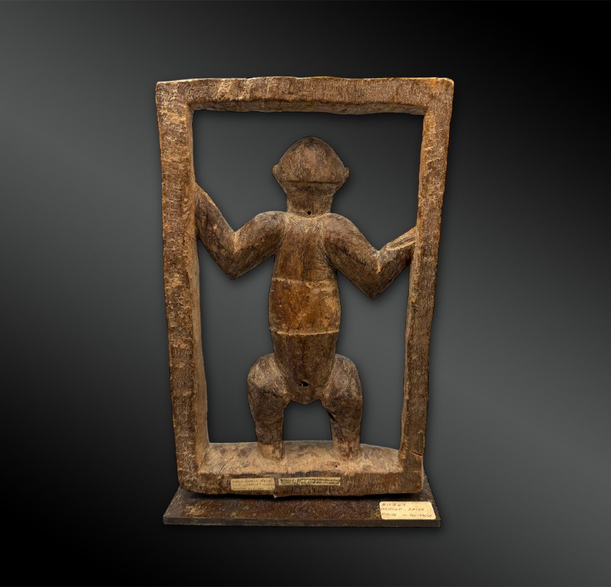 Anthropomorphic Statuette Known As Nzambi - Holo Culture, Democratic Republic Of The Congo-photo-1