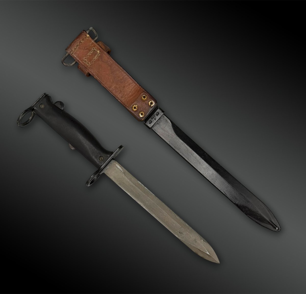 Bayonet, 49/56 Transitional Model And Famas - France - 20th Century-photo-4