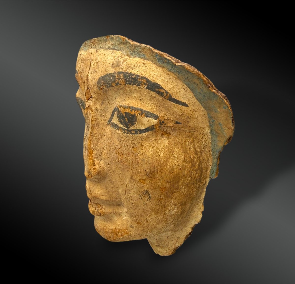 Mummy Mask - Egypt - New Kingdom Or Third Intermediate Period (1292–664 B.c.)-photo-3