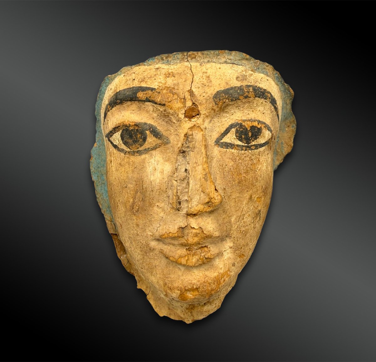 Mummy Mask - Egypt - New Kingdom Or Third Intermediate Period (1292–664 B.c.)-photo-2
