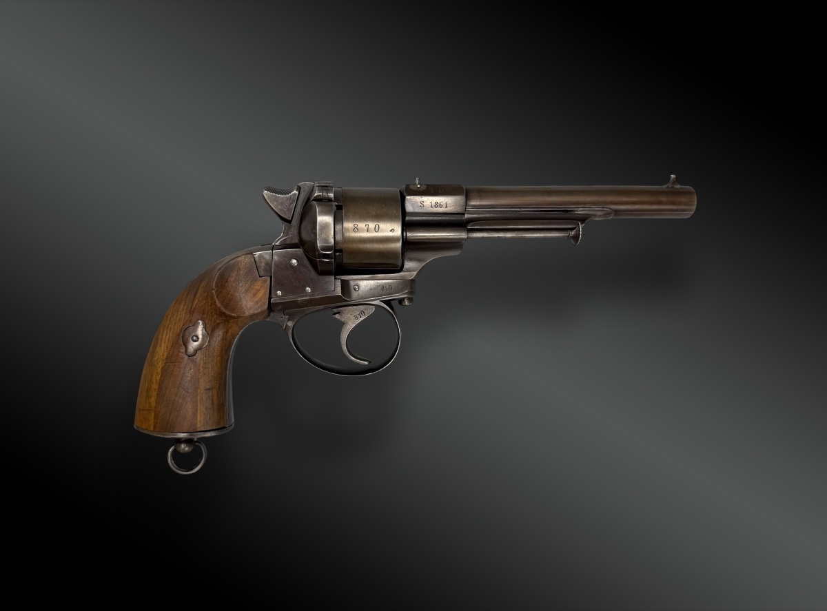 REVOLVER LEFAUCHEUX 1858 NT DE MARINE 