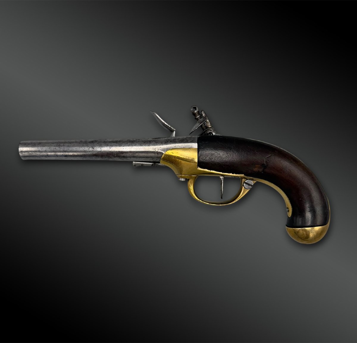 Flintlock Pistol, Model 1777, Type 2 - France - Louis XVI Period-photo-4
