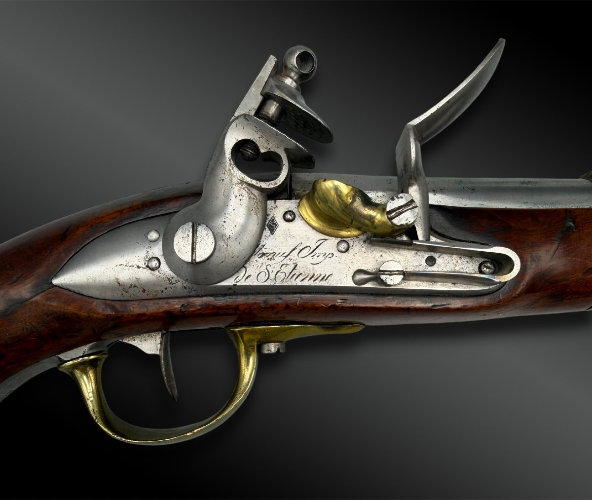 An XIII-model Cavalry Pistol - France - First Empire-photo-2
