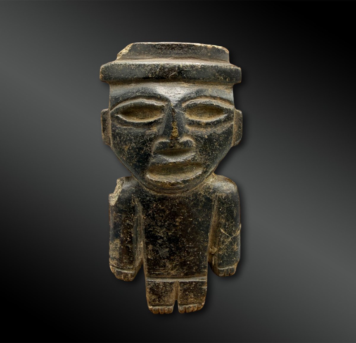 STATUETTE anthropomorphe - Culture Teotihuacan, Centre du Mexique - 300-600 ap. J.-C.