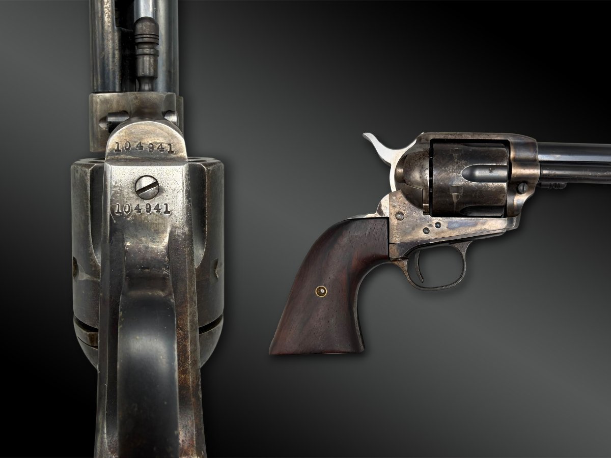 REVOLVER Colt Single Action Army, modèle 1873 "Peacemaker" - Etats-Unis - 1884-photo-2