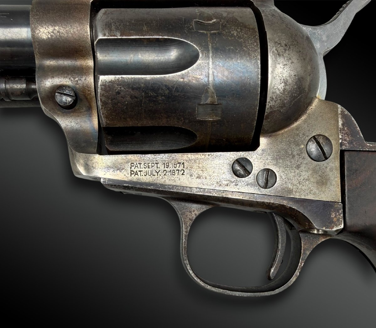 REVOLVER Colt Single Action Army, modèle 1873 "Peacemaker" - Etats-Unis - 1884-photo-2