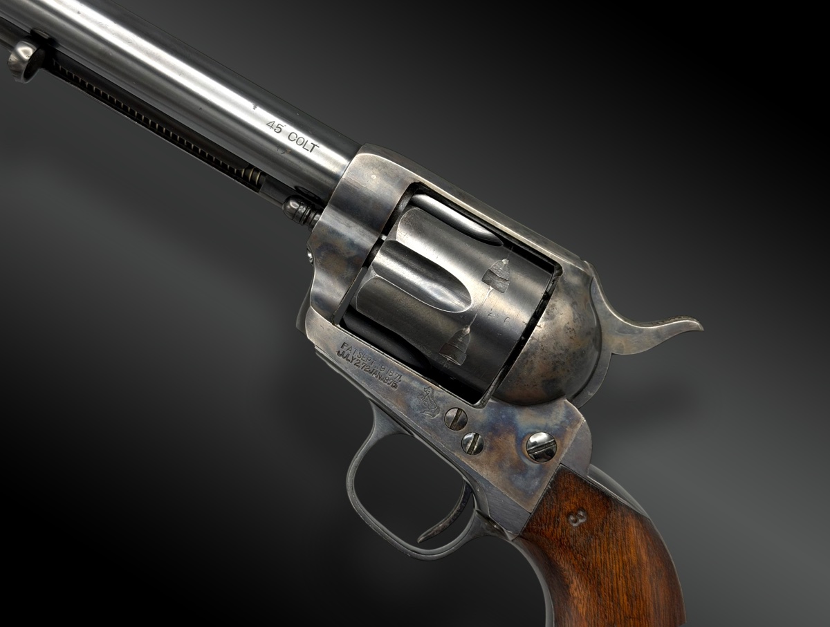 REVOLVER COLT SINGLE ACTION ARMY dit « PEACEMEAKER » RECONDITIONNÉ COLT-photo-3