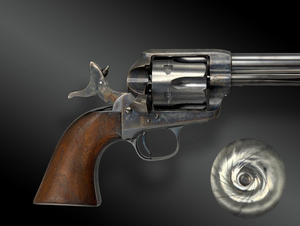 REVOLVER COLT SINGLE ACTION ARMY dit « PEACEMEAKER » RECONDITIONNÉ COLT-photo-1