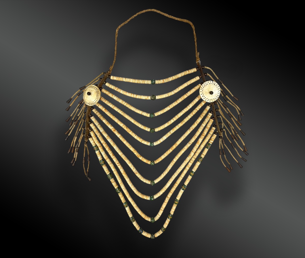 Men's Necklace, Nez Perce Tribe, Plain Indians