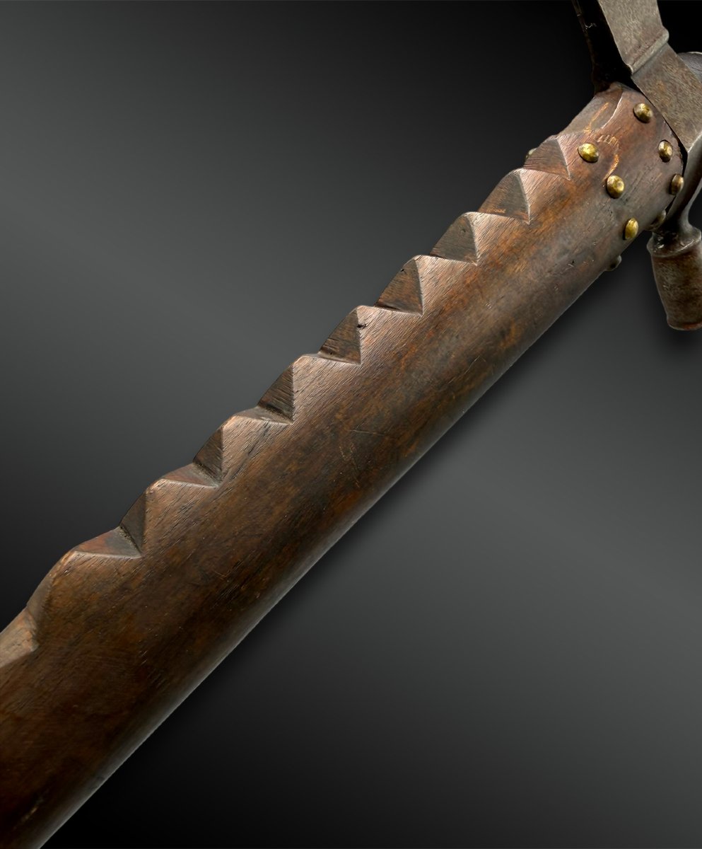 PIPE-TOMAHAWK - Indiens de la région des Grandes Plaines, États-Unis - Vers 1900-photo-4