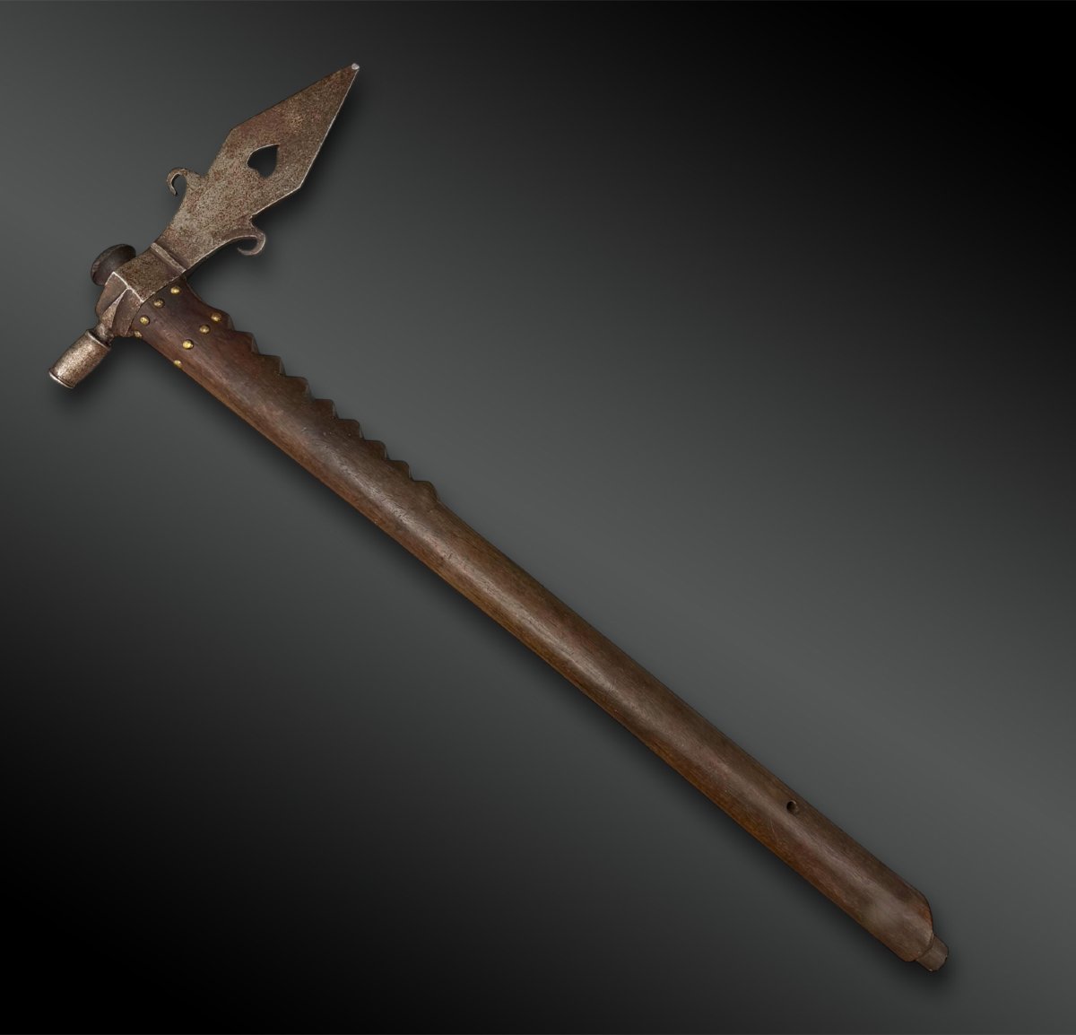 PIPE-TOMAHAWK - Indiens de la région des Grandes Plaines, États-Unis - Vers 1900-photo-1